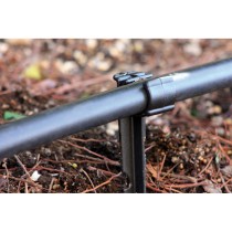 Stütze für Bewässerungsrohr Aqua Control 902125 Schwarz