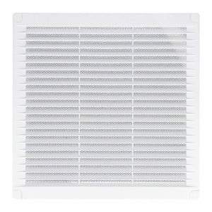 Lüftungsgitter EDM 87704 Weiß 20 x 20 x 0,7 cm Moskitonetz