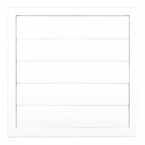 Ventilation grille EDM 87735 White Ø 10 cm 17 x 17 cm