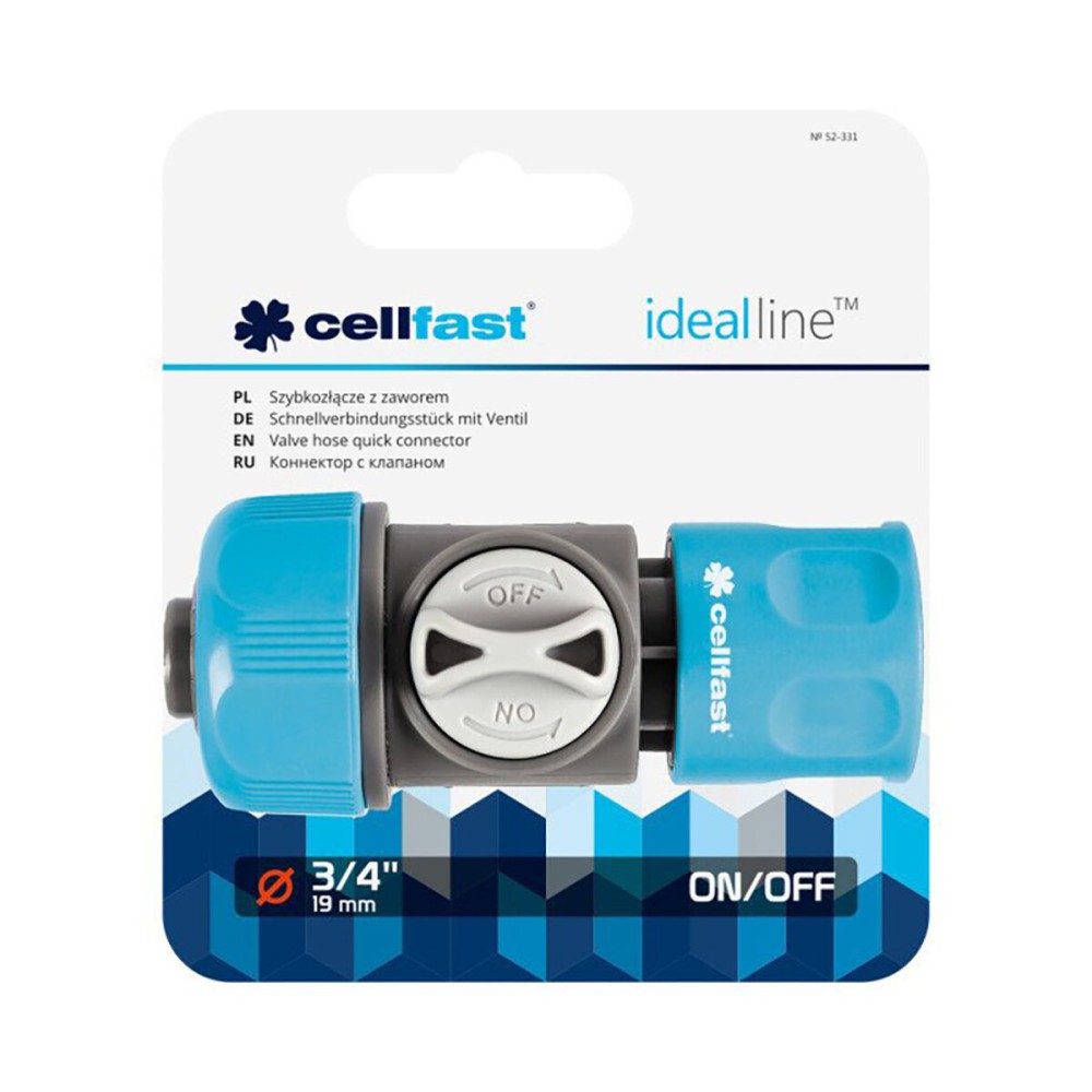 Schlauchanschluss Cellfast 3/4"