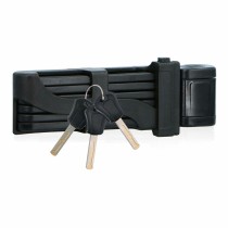 Key padlock Dunlop Steel Rectangular Foldable