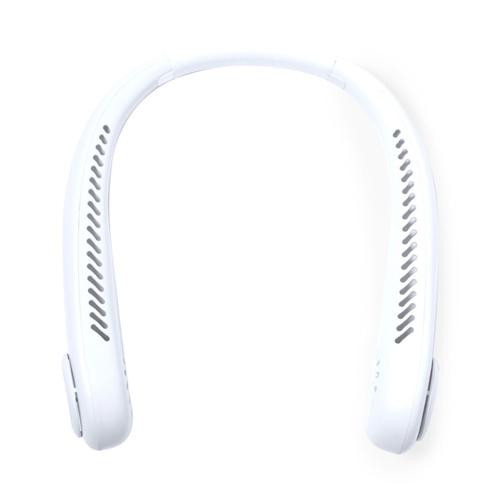 Ventilateur de cou Lifetime Blanc Rechargeable USB
