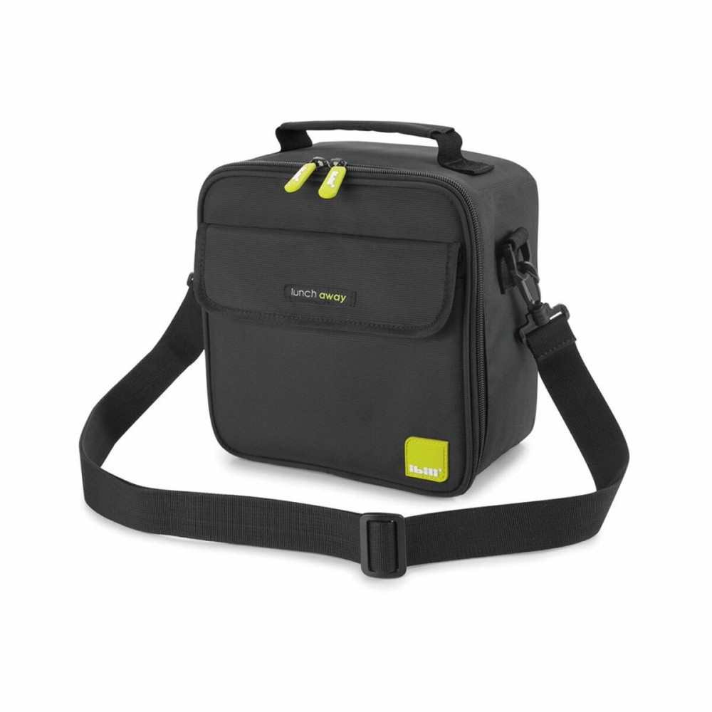 Sac à goûter avec accessoires Ibili 753450 Noir Polyester 600 ml 800 ml 21 x 12 x 22 cm