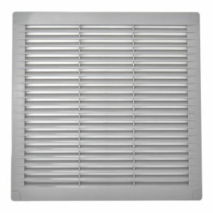 Lüftungsgitter EDM 87709 Grau 30 x 30 x 0,7 cm Moskitonetz