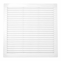 Ventilation grille EDM 87708 White 30 x 30 x 0,7 cm Mosquito net