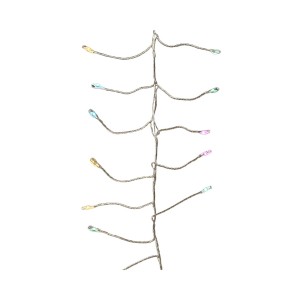Wreath of LED Lights Lumineo 6 W Multicolour 11 m 5 m 1,2 m