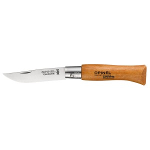 Pocketknife Opinel Nº4 Carbon steel beech wood 5 cm