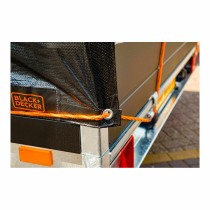 Housse pour remorque Black & Decker Noir 1,6 x 2,5 m