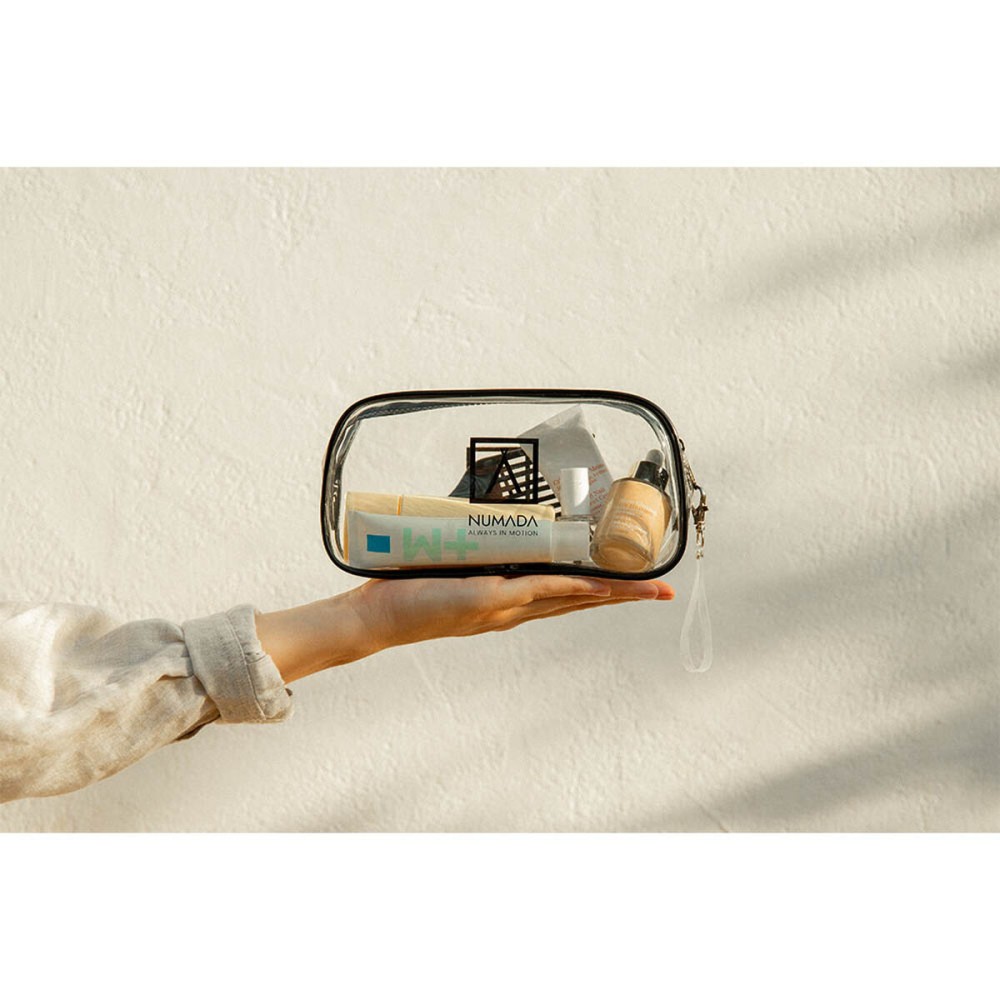 Travel Vanity Case Numada Transparent PVC 23 x 11,5 x 6,5 cm