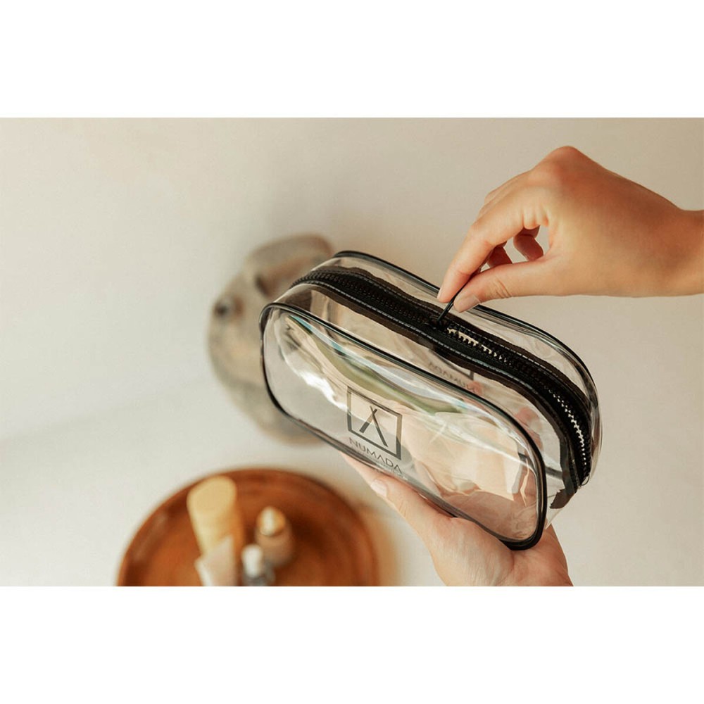 Travel Vanity Case Numada Transparent PVC 23 x 11,5 x 6,5 cm