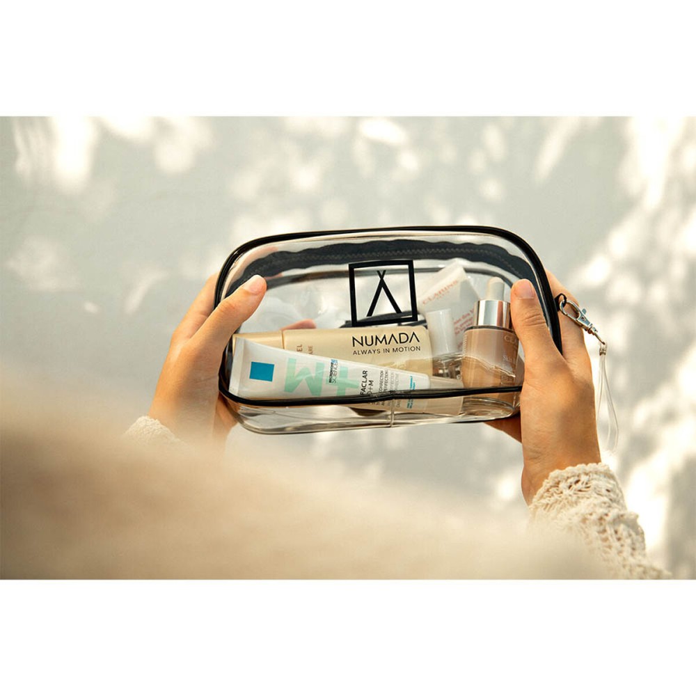 Travel Vanity Case Numada Transparent PVC 23 x 11,5 x 6,5 cm
