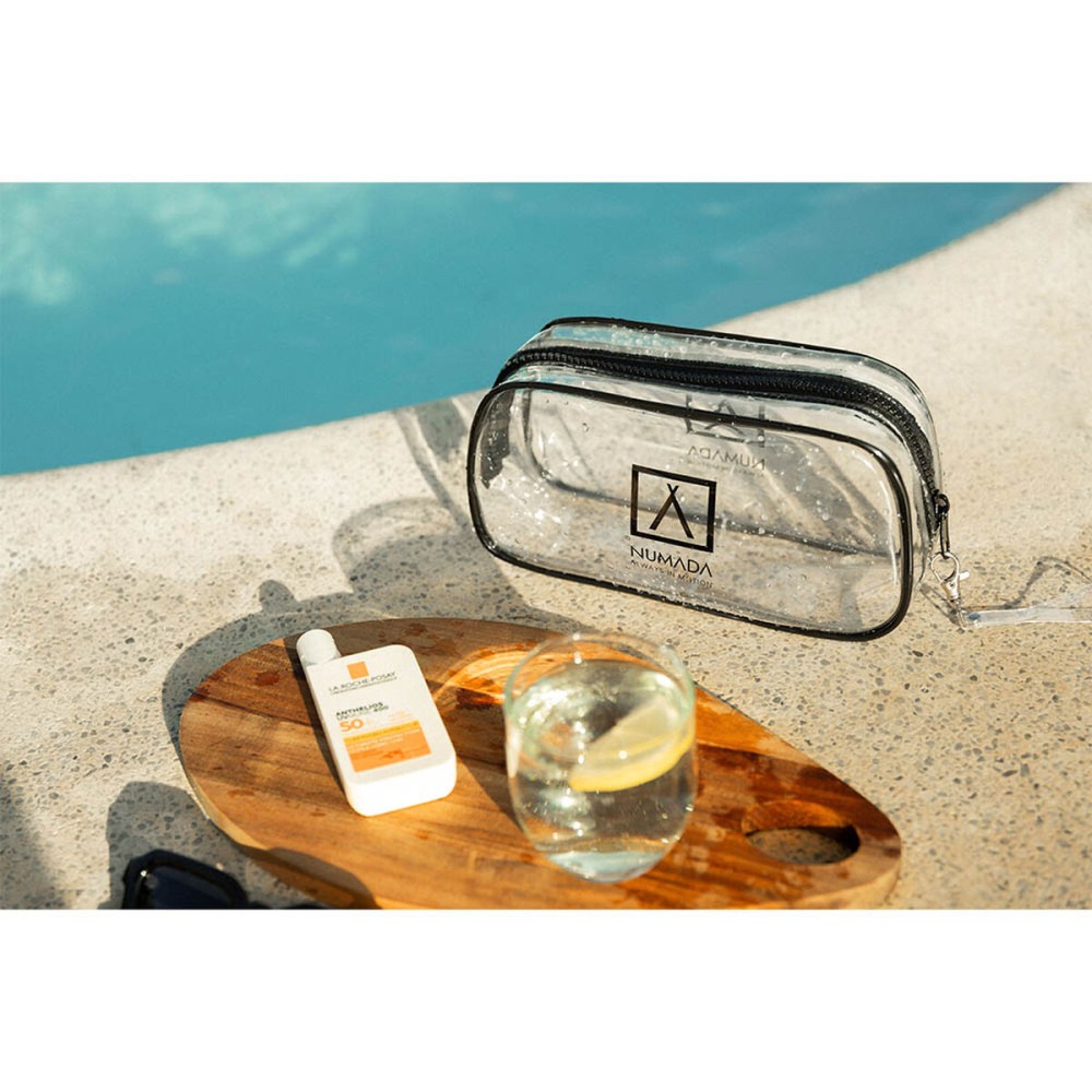 Travel Vanity Case Numada Transparent PVC 23 x 11,5 x 6,5 cm