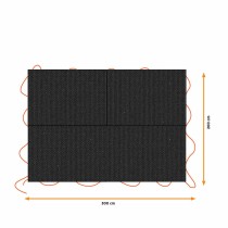 Anhängerabdeckung Black & Decker Schwarz 3 x 4 m