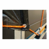 Housse pour remorque Black & Decker Noir 3 x 4 m