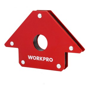 Magnetic welding square Workpro 4" 10 cm