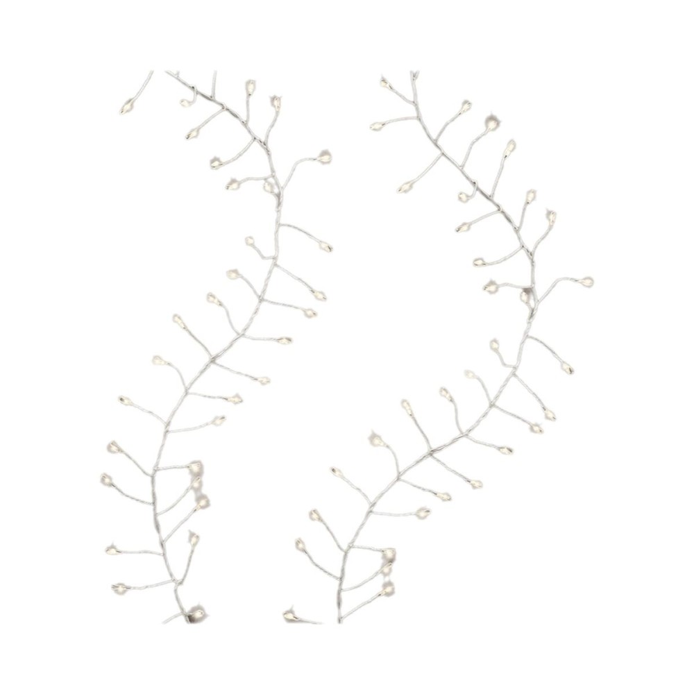 Wreath of LED Lights Lumineo 3,6 W Soft green 5 m 6 m 1,2 m