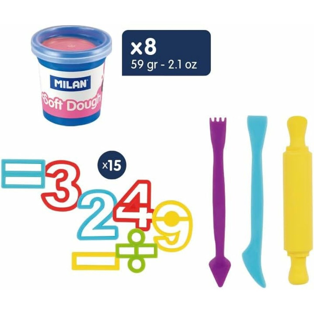 Modelling paste Milan Soft Dough Lots of Numvers