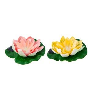 Dekorationspflanze Lifetime ø 17,5 x 6 cm Kunststoff Lotusblume Blume