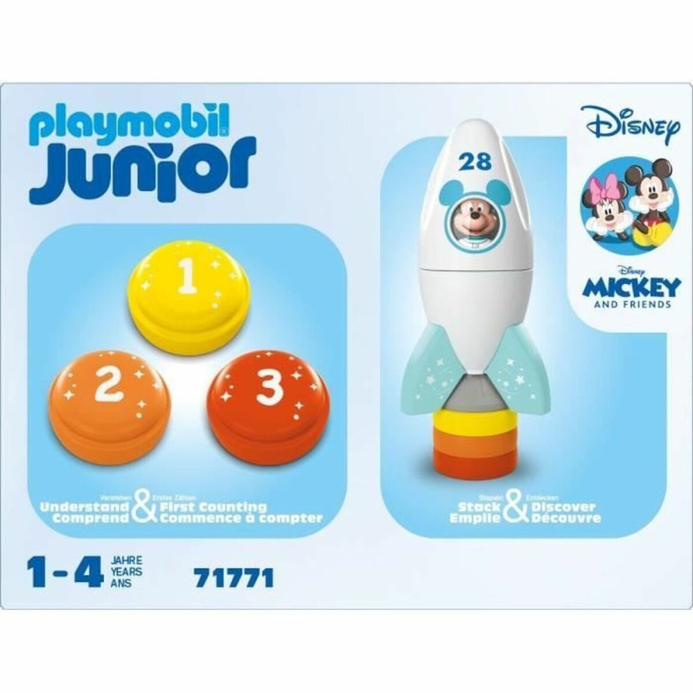 Playset Playmobil Junior 71771 Mickey astronaut Disney 5 Stücke