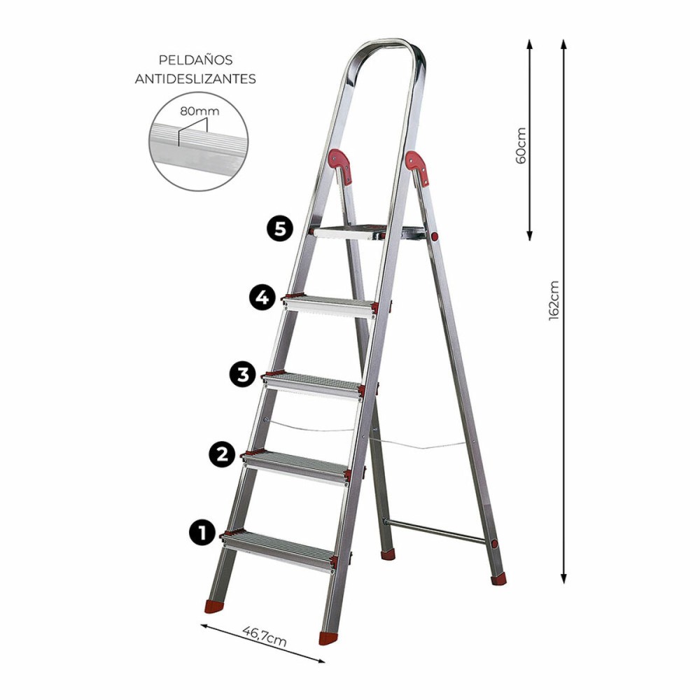 Folding ladder Rolser Aluminium