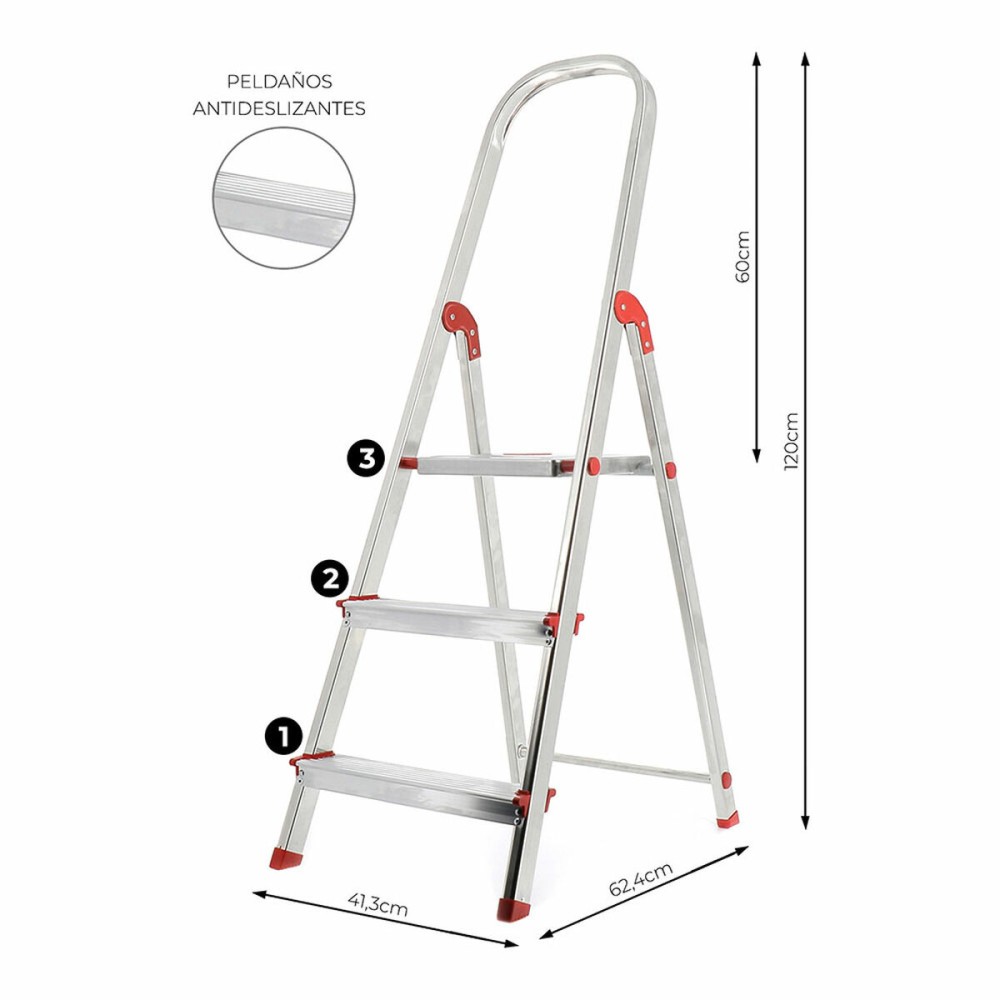 Folding ladder Rolser Aluminium