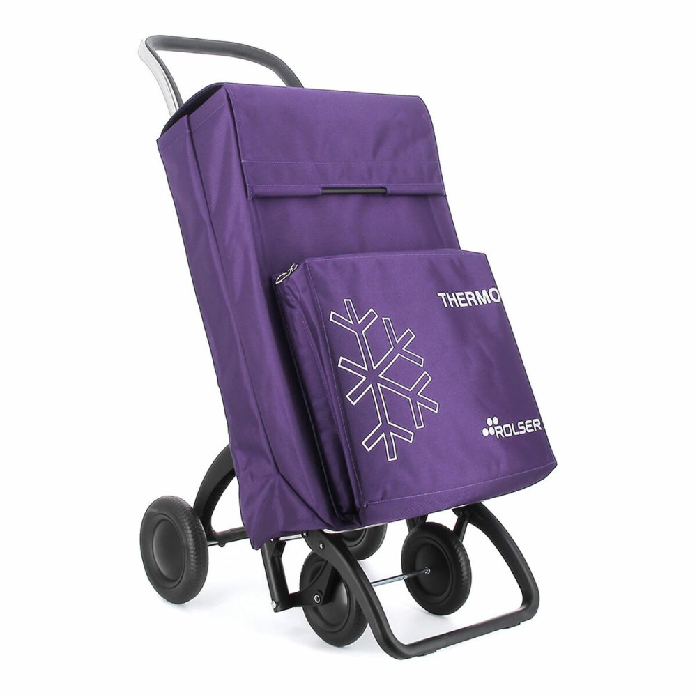 Shopping cart Rolser termo fresh mf 4.2 more Violet Foldable