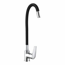 Mitigeur EDM 01155 Baiona Noir Laiton Zinc Flexible Cuisine