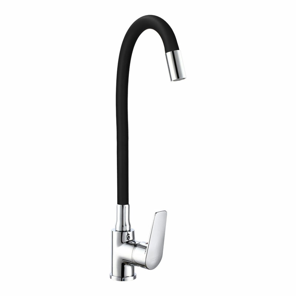 Mitigeur EDM 01155 Baiona Noir Laiton Zinc Flexible Cuisine