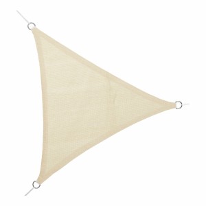 Sonnensegel Faura Beige 5 x 5 x 5 m Dreieckig