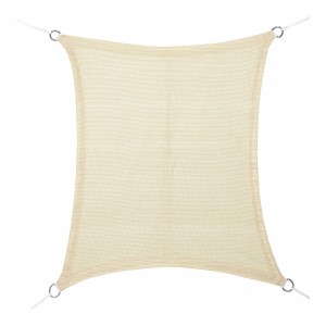 Rechteckiges Sonnensegel Faura Beige 3 x 4 m rechteckig