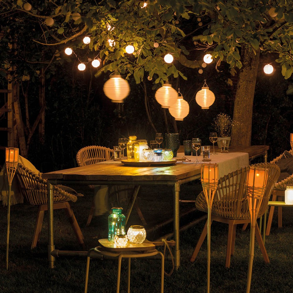 Lantern Lumineo White Nylon