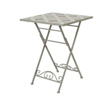 Table Piable Lifetime Bistró 58 x 58 x 76 cm Mosaïque