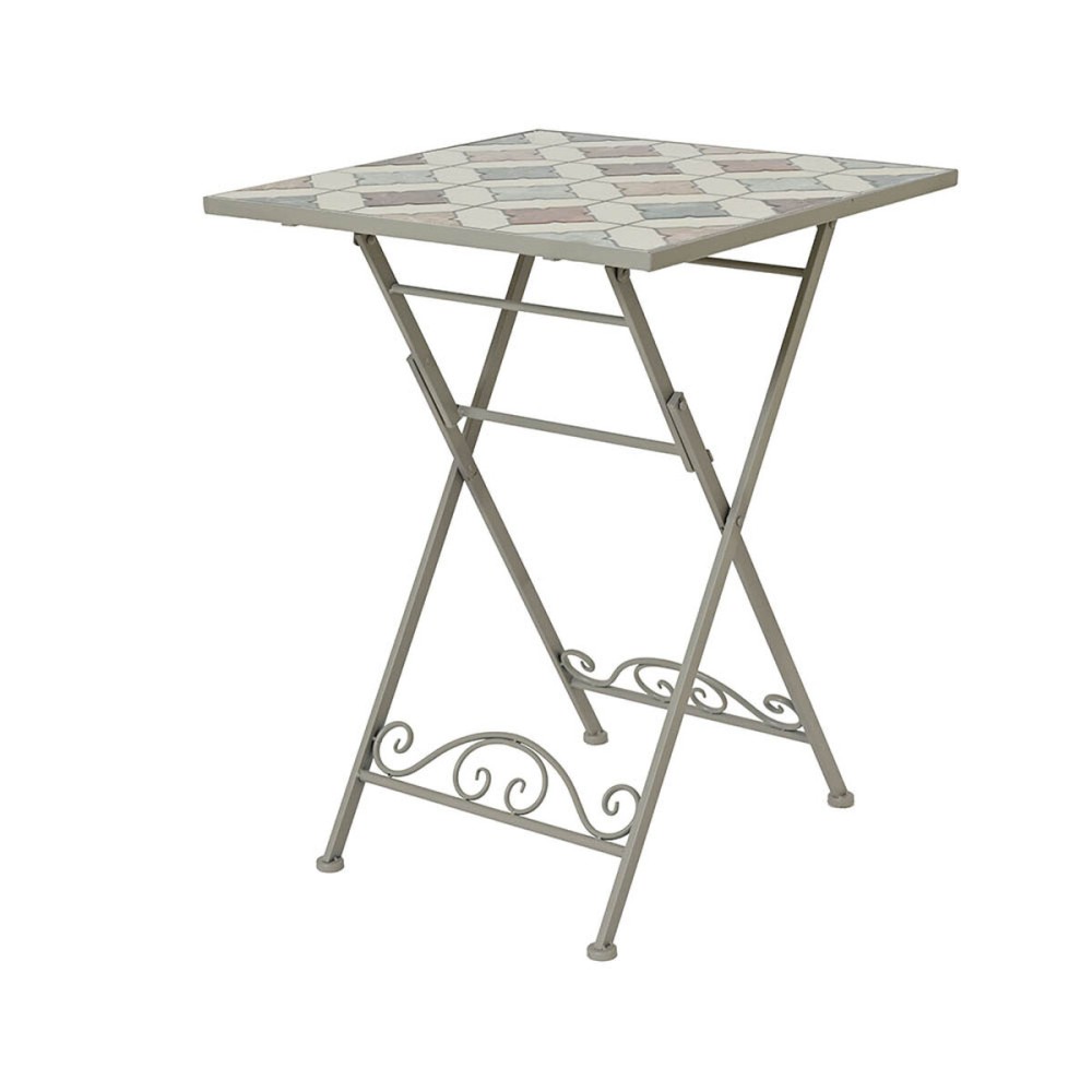 Table Piable Lifetime Bistró 58 x 58 x 76 cm Mosaïque