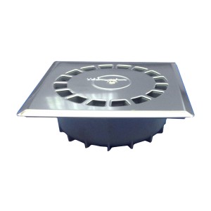 Évier Tecnoagua T-88 I PVC Acier inoxydable 16,5 x 16,5 x 5 cm 5 cm Vertical