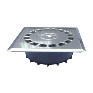 Évier Tecnoagua T-88 I PVC Acier inoxydable 11,7 x 11,7 x 4,4 cm Ø 4 cm Vertical