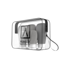 Reise-Toilettentasche Numada Durchsichtig PVC Silikon 20 x 6,5 x 13,5 cm