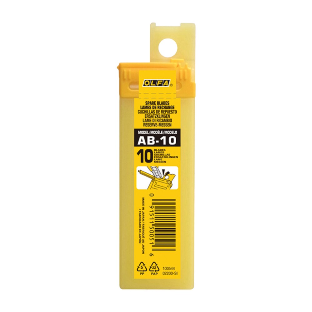 Knife Blade Olfa AB-10 chunkable 10 Units