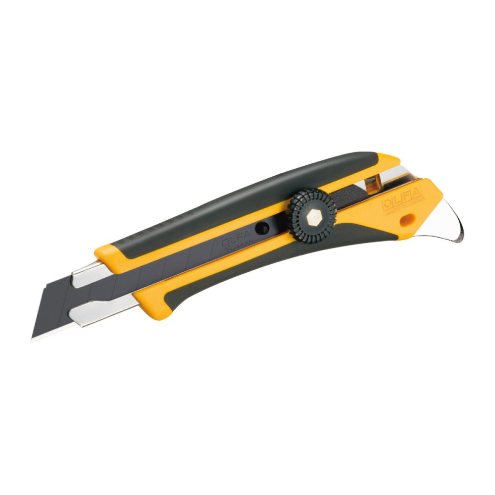 Cutter Olfa L-5 18 mm Noir Acier inoxydable Fer