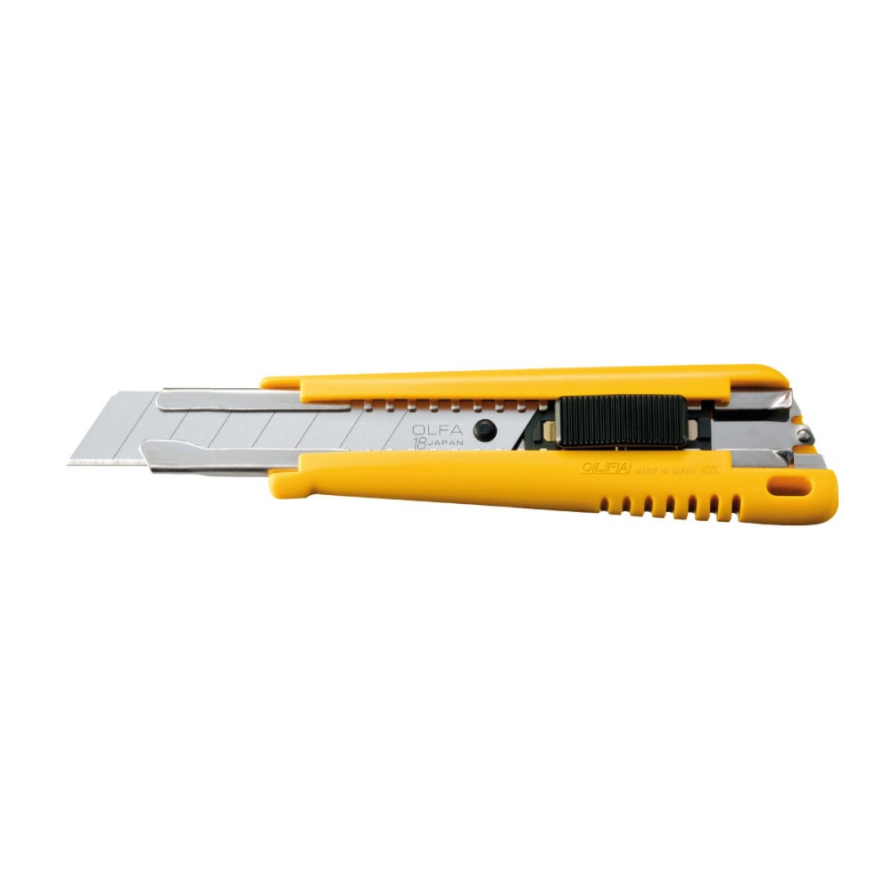 Cutter Olfa Yellow 18 mm Stainless steel Carbon steel