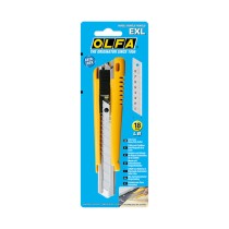 Cutter Olfa Jaune 18 mm Acier inoxydable Acier au carbone