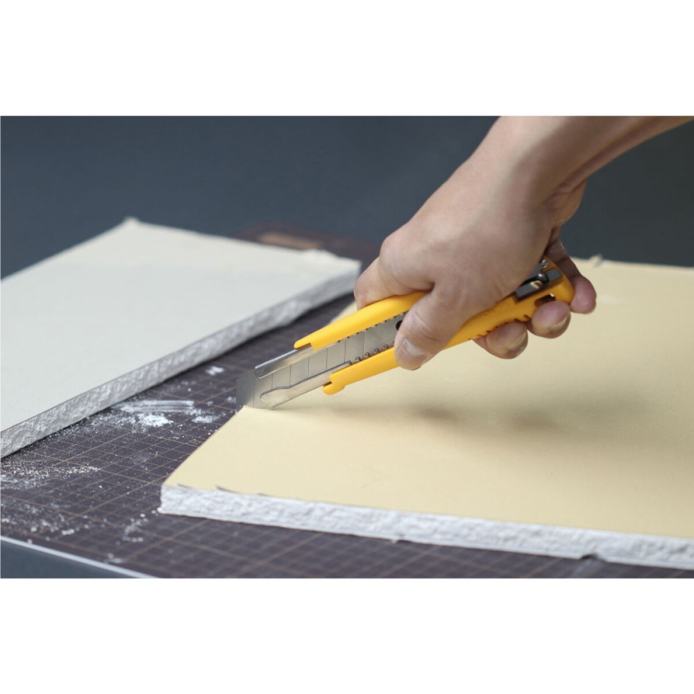 Cutter Olfa Yellow 18 mm Stainless steel Carbon steel