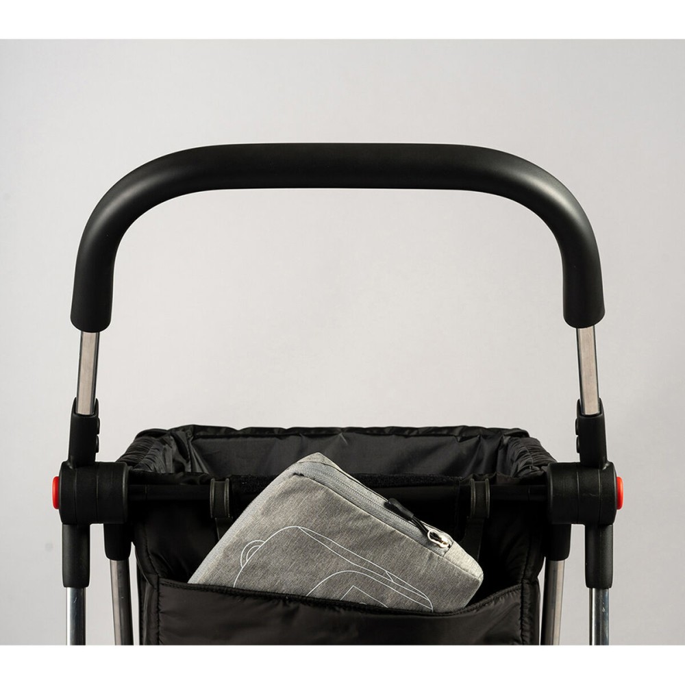Shopping cart Rolser basket mf 4b Black 50 L