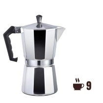 Italian Coffee Pot EDM Aluminium 9 Cups