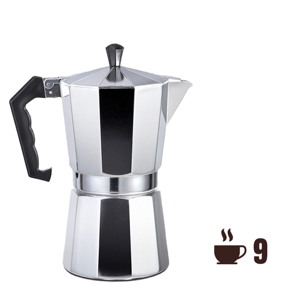 Italian Coffee Pot EDM Aluminium 9 Cups