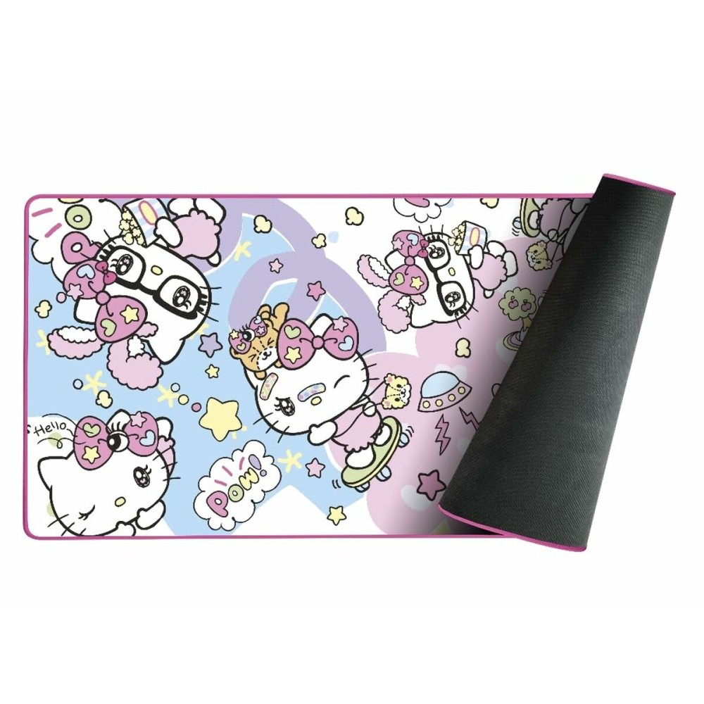 Mouse Mat KONIX KONIX XXL HELLO KITTY Multicolour