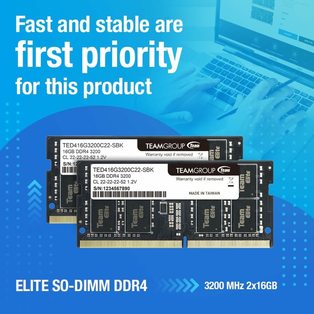 RAM Memory Team Group TED48G3200C22-S01