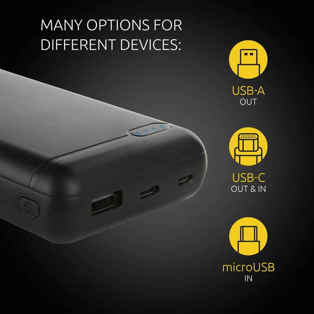 Powerbank INTENSO Schwarz 20000 mAh