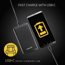 Powerbank INTENSO Schwarz 20000 mAh