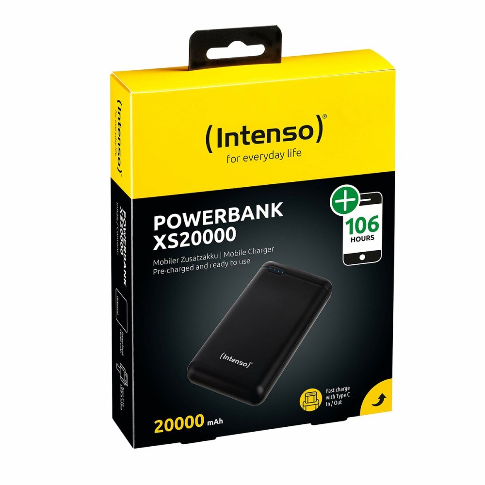 Powerbank INTENSO Schwarz 20000 mAh