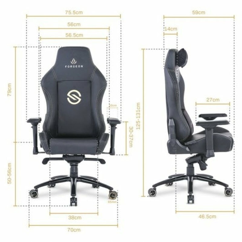 Gaming Chair Forgeon Spica Black